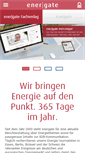 Mobile Screenshot of energate.de